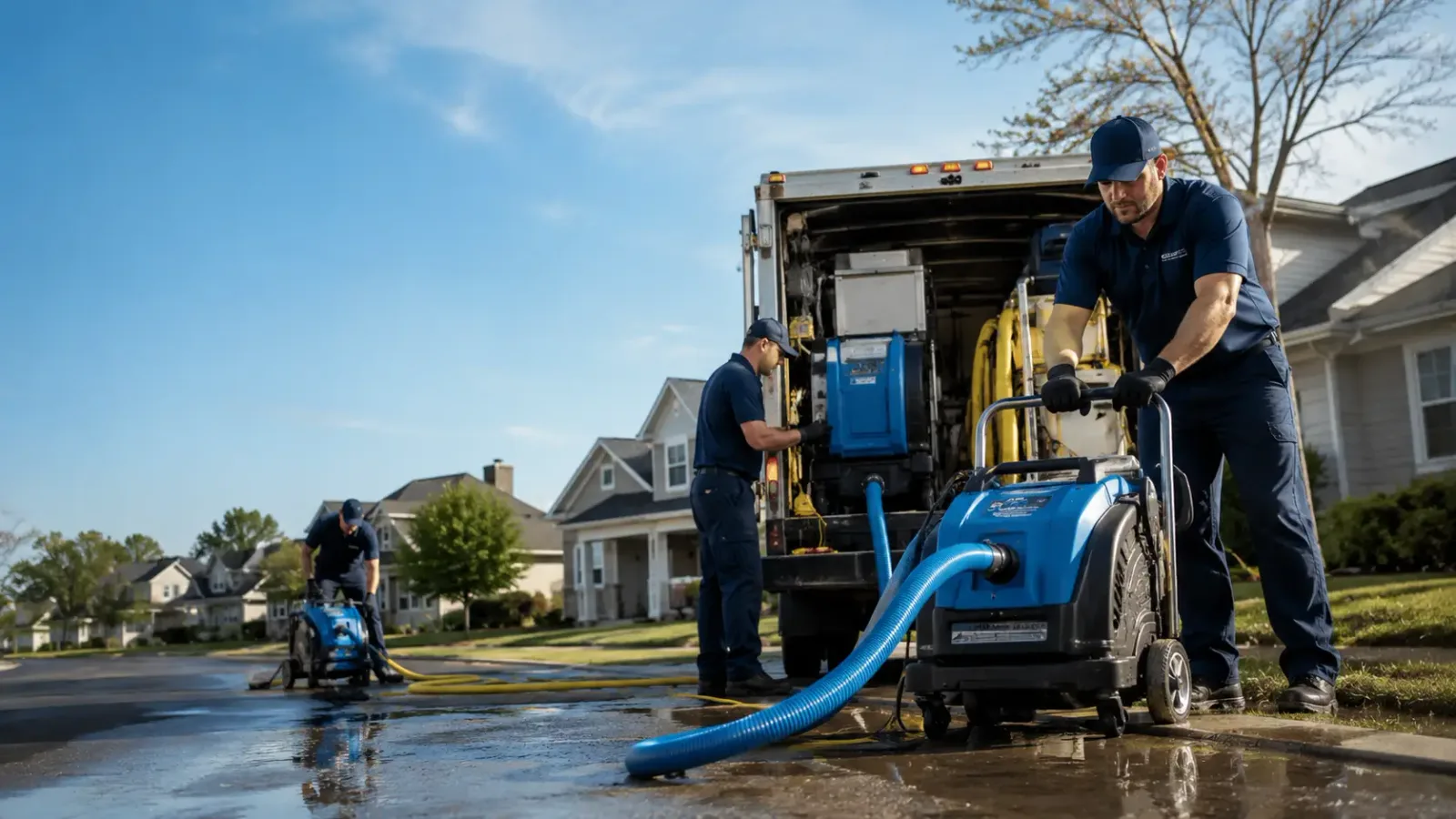 Flood Damage Cleanup in Sheppard Afb, TX
